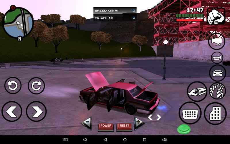 Car Control Mod GTA SA Android