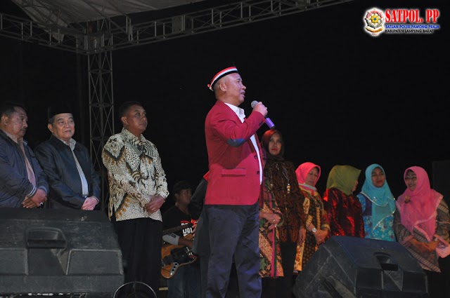 Malam Resepsi Peringatan HUTRI Ke-72 Kabupaten Lampung Barat Tahun 2017