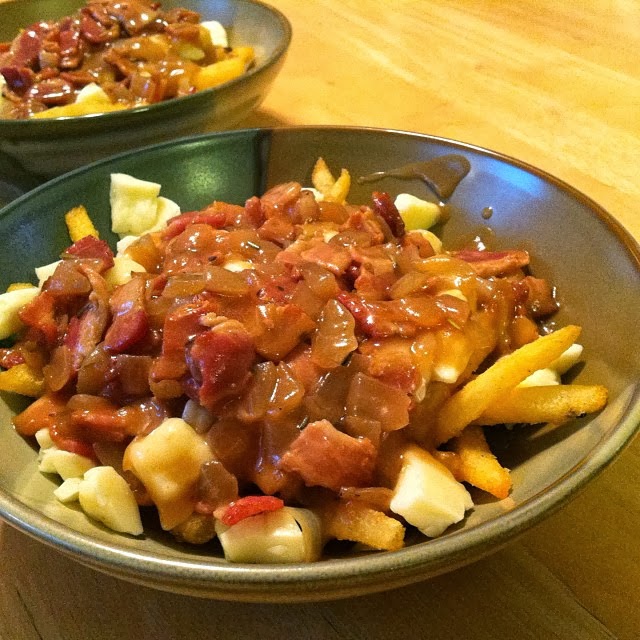 Adventures In Bacon Canadian Junk Food (Bacon Poutine)