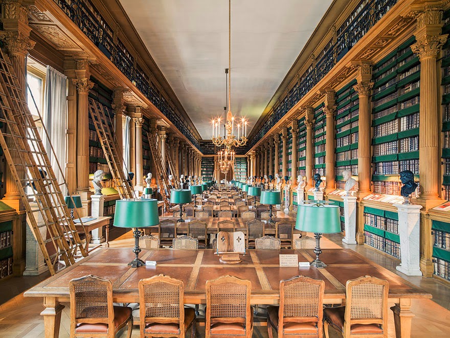 Bibliothèque Mazarine, Paris - House Of Books: The Most Majestically Beautiful Libraries Around The World Photographed By Franck Bohbot