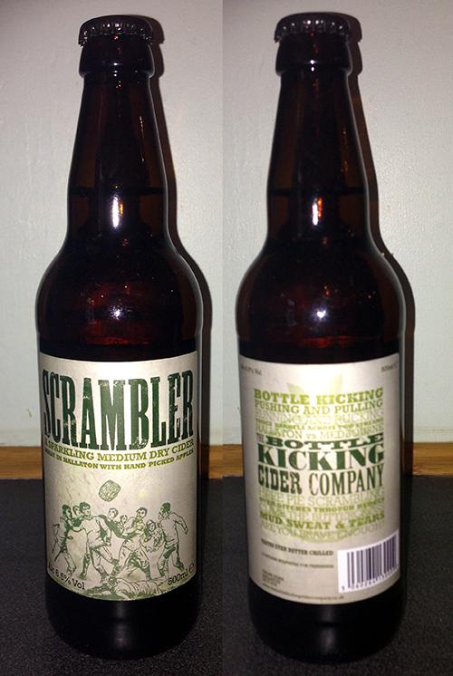 Cider Pages Bottle Kicking Cider Company 'Scrambler' Medium Dry Cider
