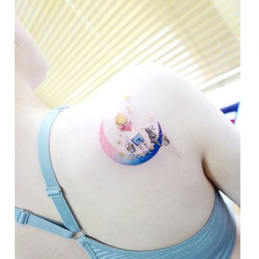 tatuagens femininas da lua tatuagens femininas da lua