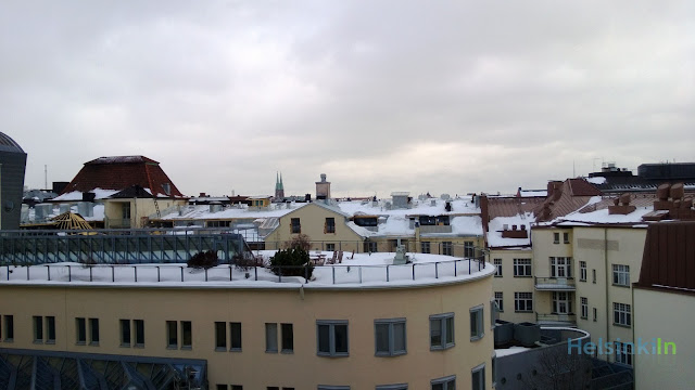 View over the rooftops of Helsinki