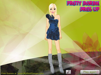 pretty barbie dress up game download