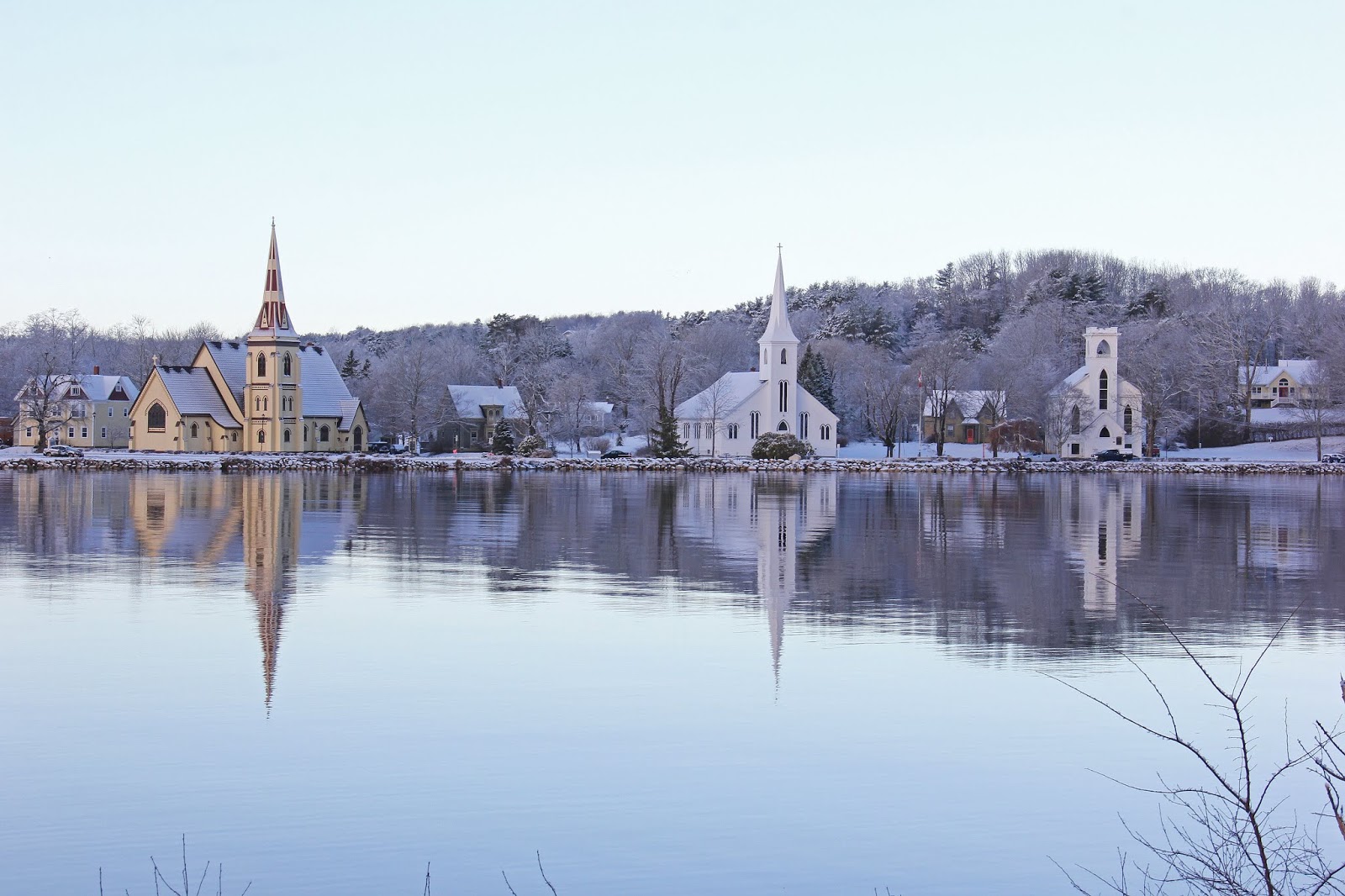 Aiken House & Gardens Reflections on Mahone Bay