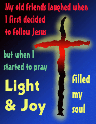 Jesus Filled with Light & Joy