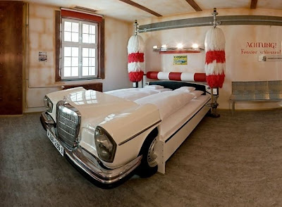 Di Hotel Ini, Mercedez-benz Klasik Mewah Dijadikan Ranjang! [ www.BlogApaAja.com ]