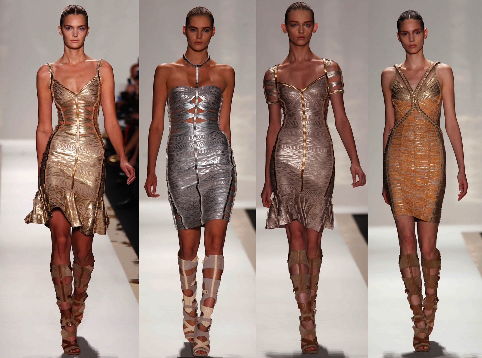 Hervé Léger by Max Azria: Spring/Summer 2012