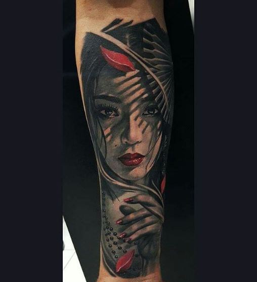 50 Beautiful Japanese Geisha Tattoos Ideas (2018 ...
