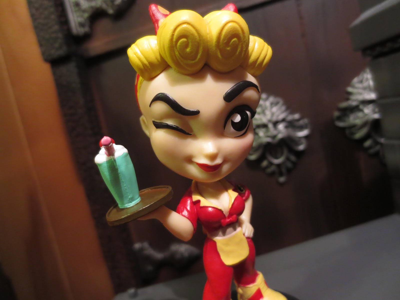 dc bombshells the flash jesse quick statue