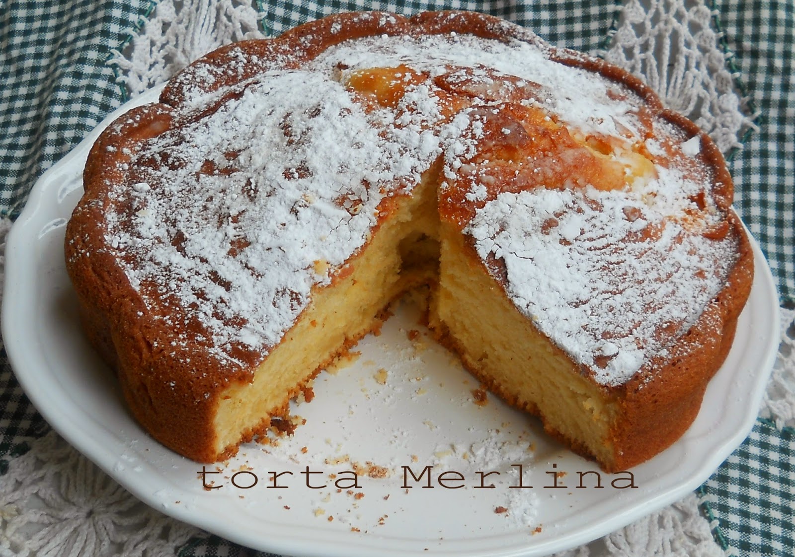 torta merlina con crema allo spumante 