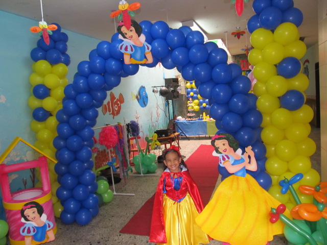 Decoracion Fiesta Princesa Disney Blanca Nieves | Fiestas Infantiles