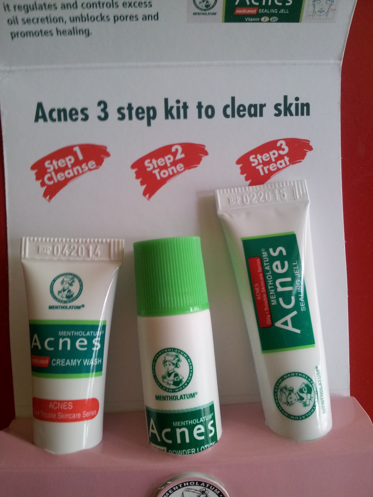 Cute Mentholatum Acnes Sample SkinFormulae Your One Stop for