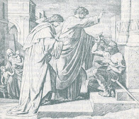 Apostolii Petru și Ioan vindecă un olog