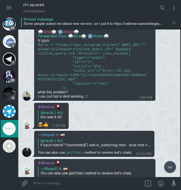 Custom compiled Telegram Desktop
