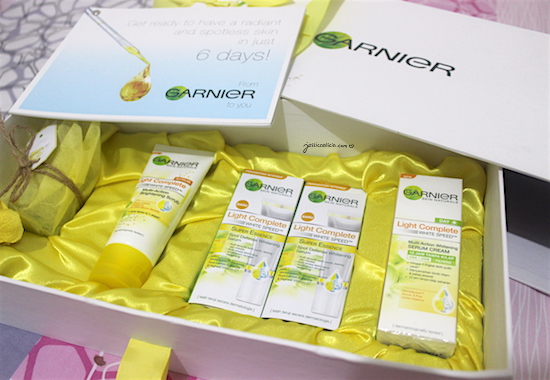 Unboxing: GARNIER Light Complete White Speed series by Jessica Alicia