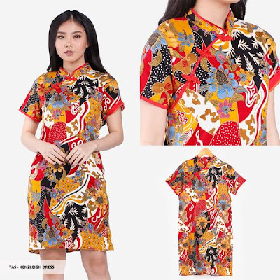 Trend Fashion Baju Cheongsam Wanita Lunar New Year 2019 