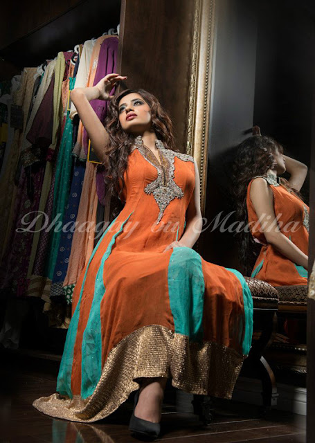 Women's Clothes | Dhaagay Party Wear Summer Collection 2013