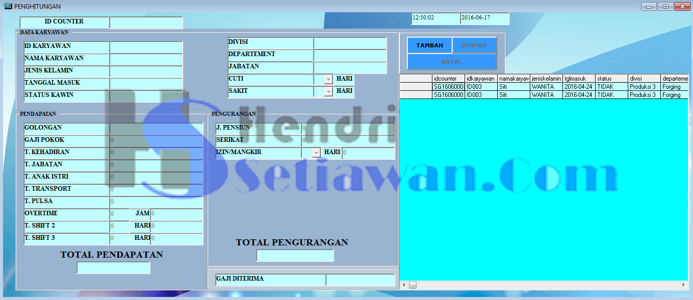 Penggajian
