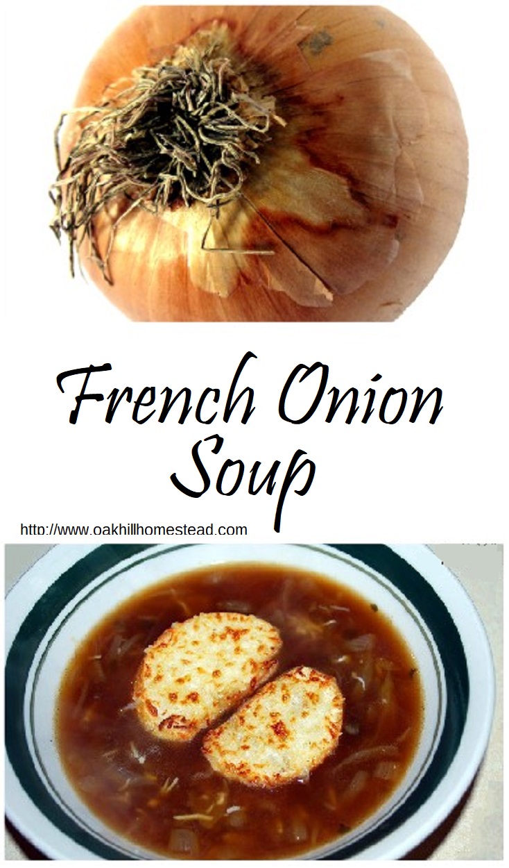 A Month of Soups French Onion Soup Oak Hill Homestead