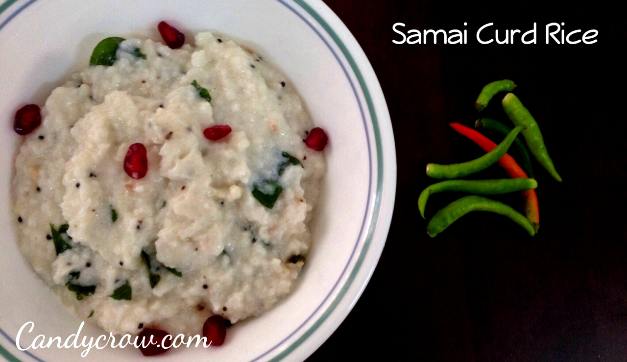 Samai Curd Rice | Millet Recipe