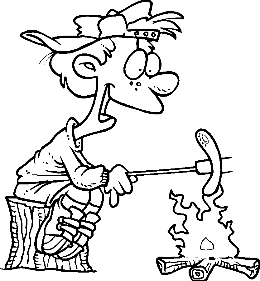 Kids page nature coloring pages