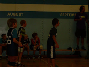 Grade 6 - 7 boys volleyball team