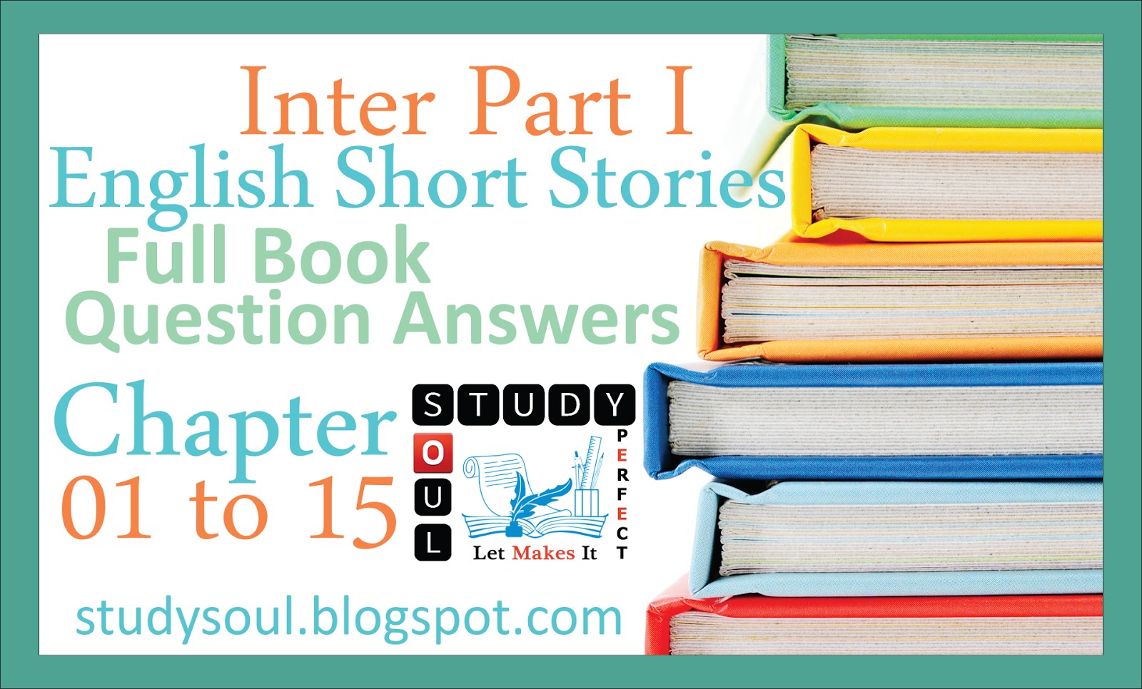 Inter Part I English Book Short Stories Question Answer Notes