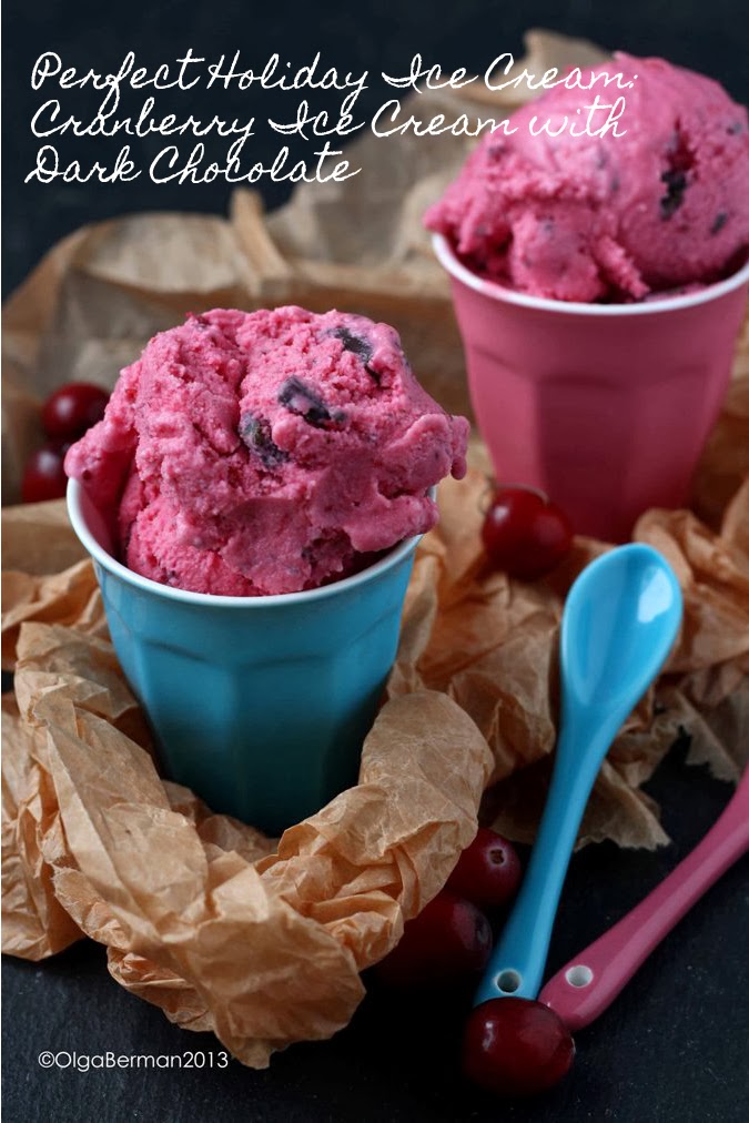 Mango & Tomato Perfect Holiday Ice Cream Cranberry Ice Cream with