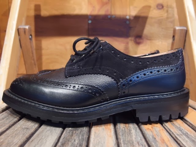 nepenthes trickers multi tone brogue 