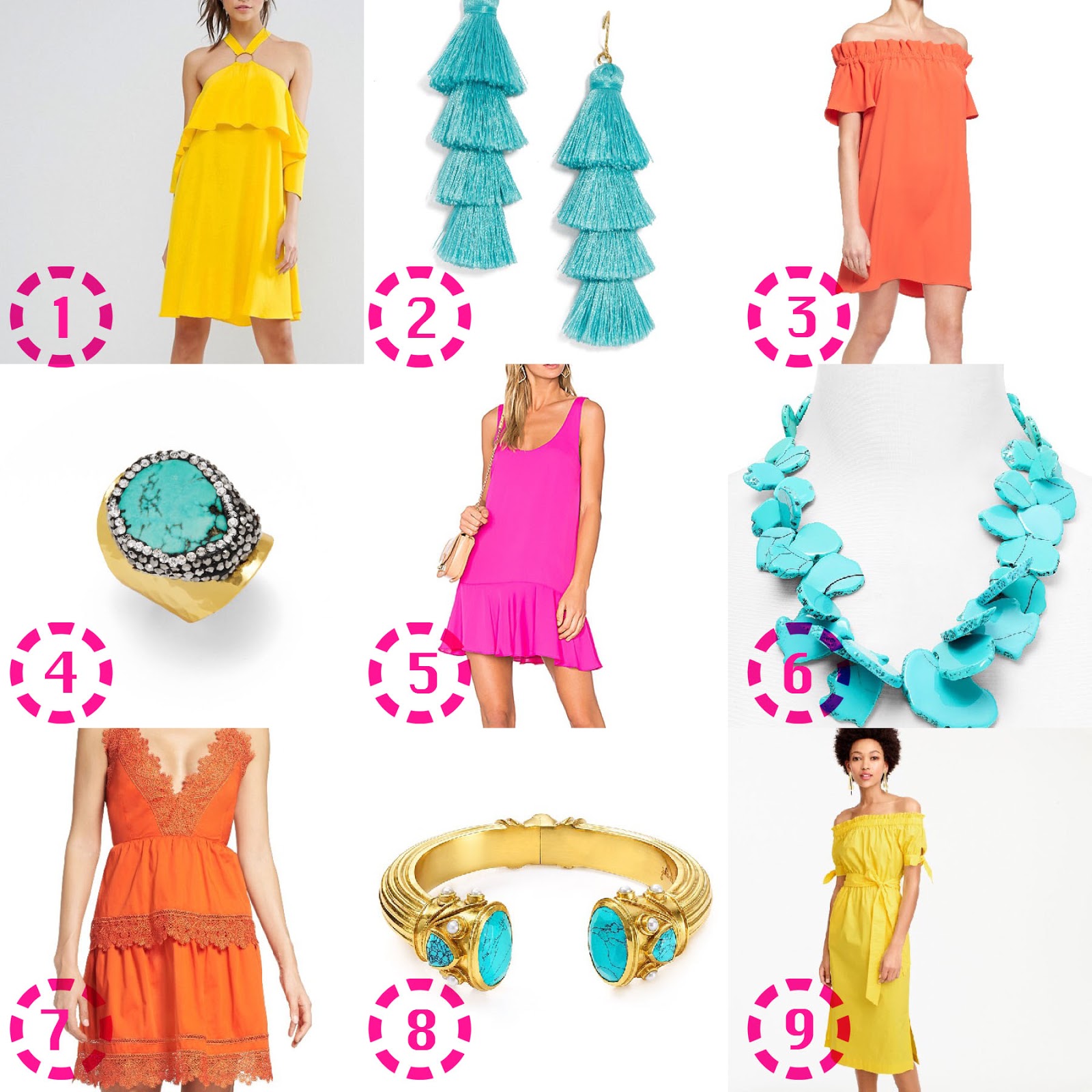 3 Bold Colors to Wear with Turquoise • Brittany Ann Courtney