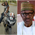 Pretty Nigerian lady who used her bike to campaign for Buhari apologises to Nigerians