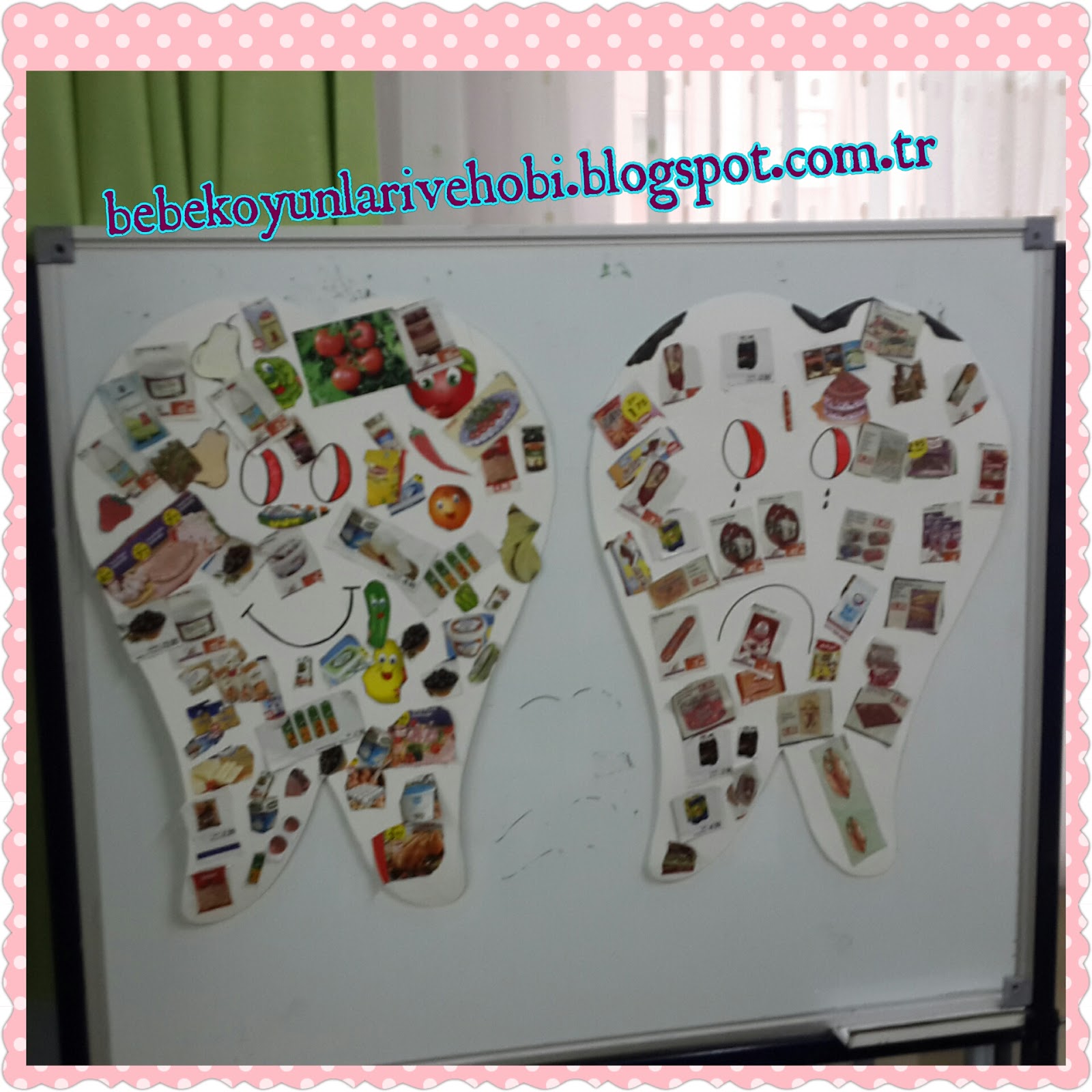 Elifce Bebek Oyunları ve Hobi Çürüksağlam dişler (sağlıklısağlıksız