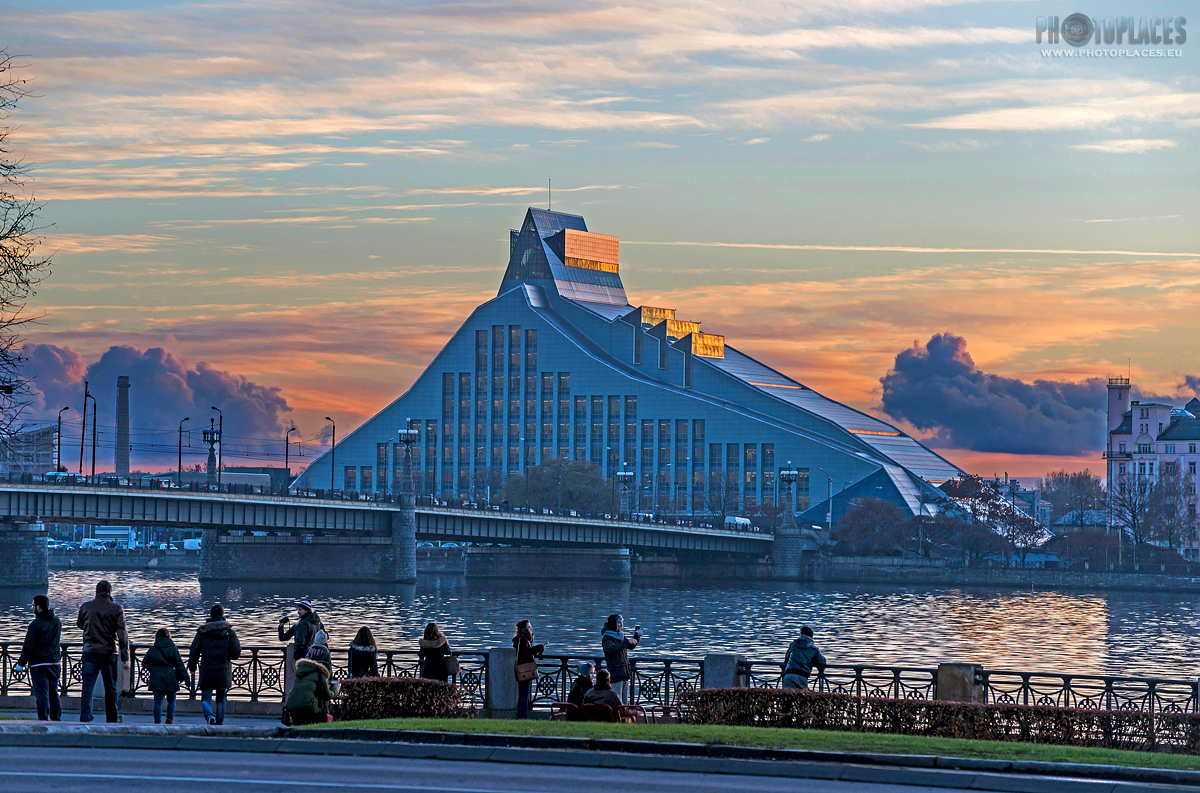 Latvian National Library, Riga (Nacionālā bibliotēka) - Photoplaces