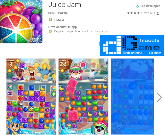 Trucchi Juice Jam Mod Apk Android v1.26.10