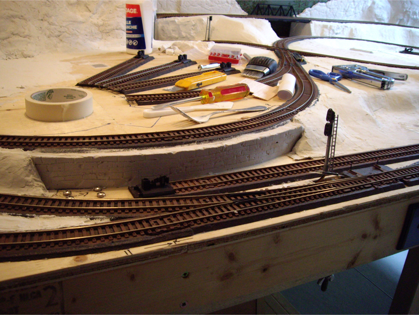 Plaster Hardshell Terrain TY'S MODEL RAILROAD