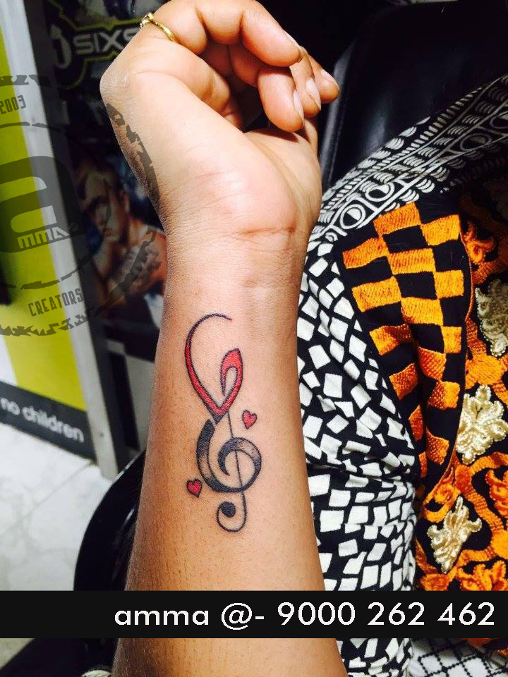 Appa Amma Tattoo  Wrist tattoos for guys Abstract flower tattoos Wrist  tattoos
