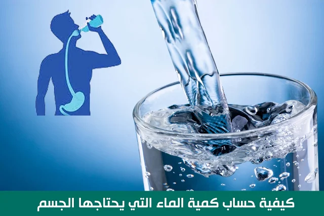 كيفية حساب كمية الماء التي يحتاجها الجسم كيفية حساب كمية الماء التي يحتاجها الجسم