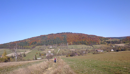 Popowe Wierchy (684 m n.p.m.).