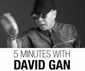 5 Minutes With David Gan