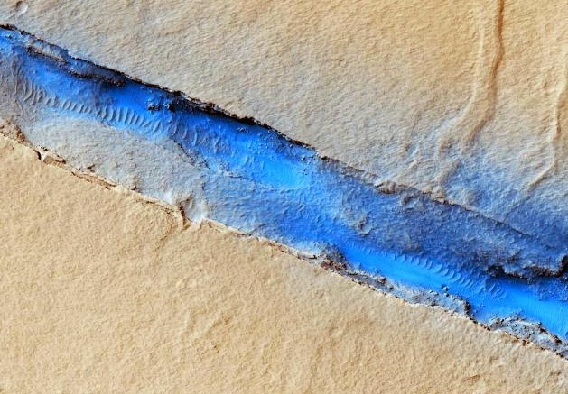 Gambar terkini planet Marikh dari NASA 2014