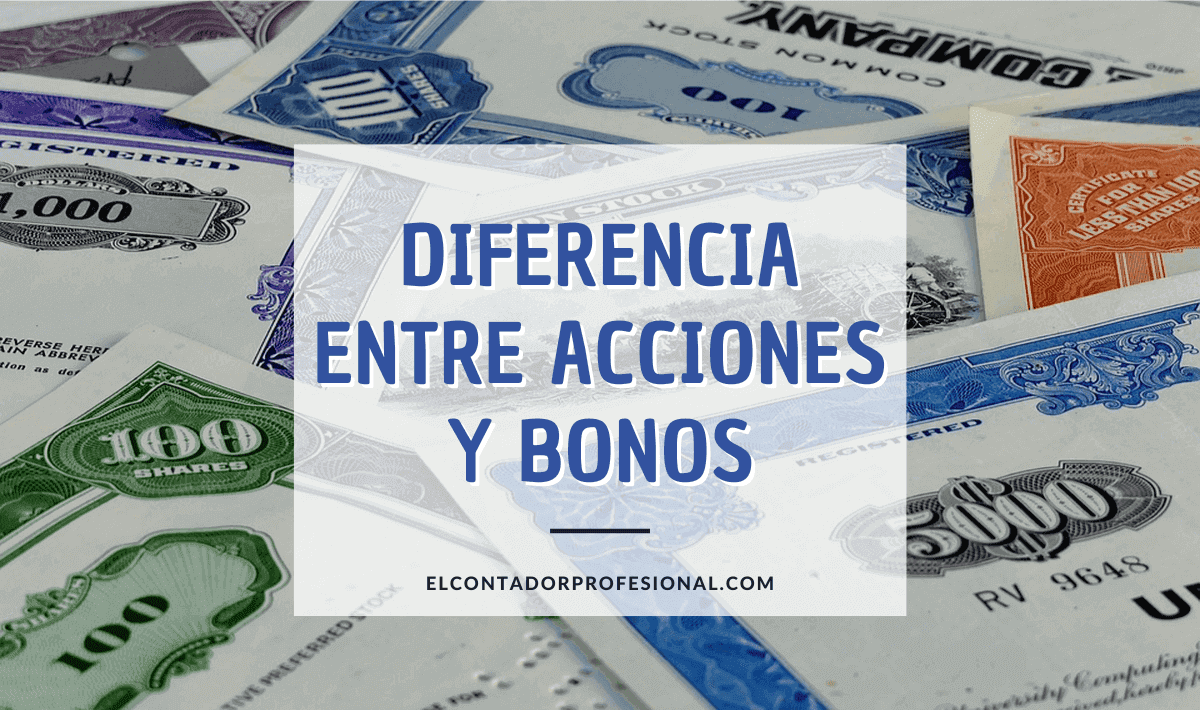 diferencia entre acciones y bonos