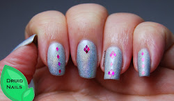 diamonds nail linkup april manolo holo
