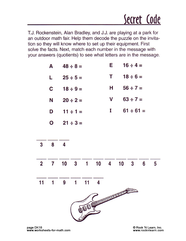 Key Stage 2 Maths Worksheets Free Printable