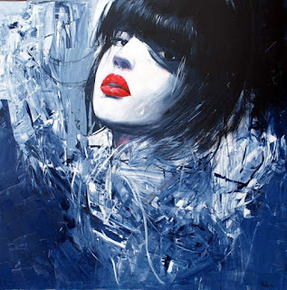 mujeres-pinturas-modernas pinturas-modernas-mujeres-labios-rojos