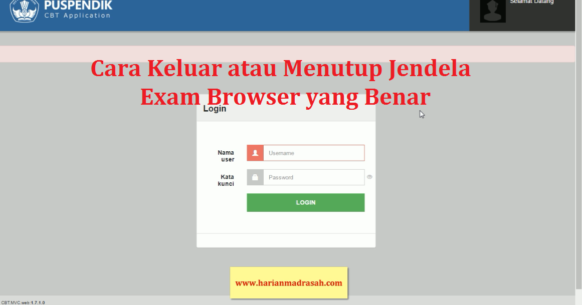 Cara Mengetahui Jawaban Di Exam Browser Guru Paud
