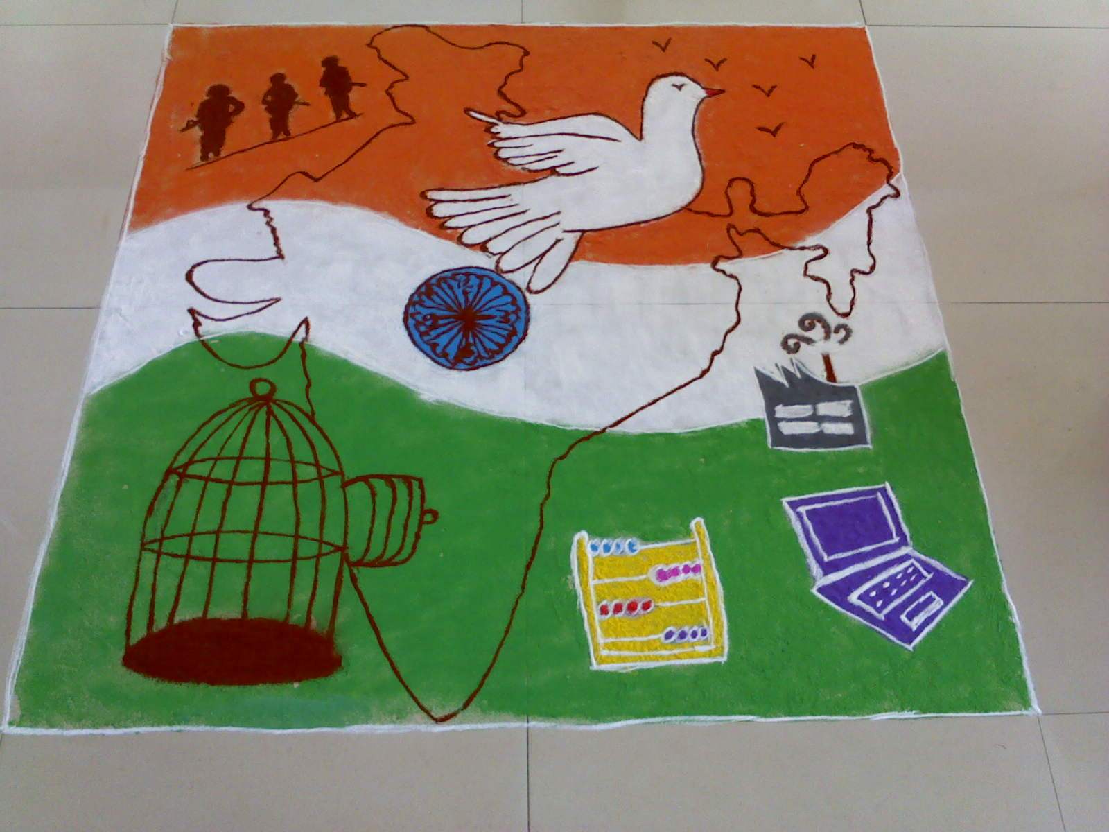 Handmade Poster On Republic Day 26 January 2019 Yupstory Hello guys, in this video i am drawing a drawing on republic day which happens every year on 26th of january in india. handmade poster on republic day 26