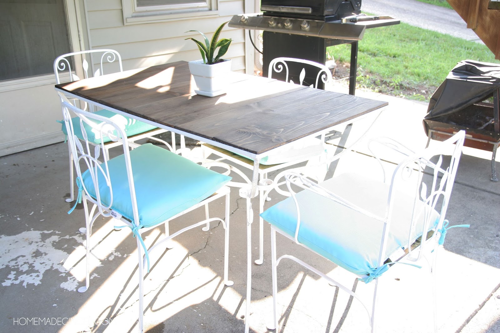 Vintage Patio Table Makeover Homemade Ginger Vintage Patio Table Makeover Amazing Transformation