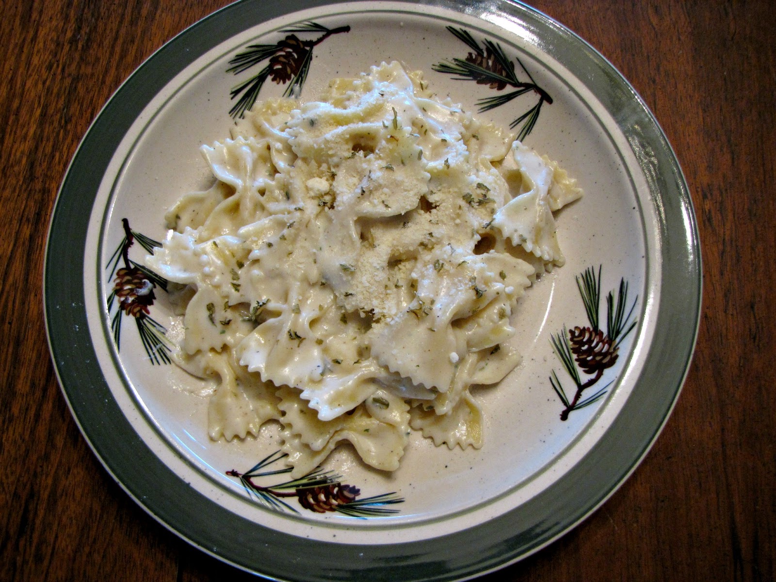 Countrified Creations Alfredo Sauce and Bow Tie Pasta