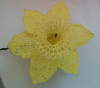 Free Crochet Daffodil Free Crochet Daffodil